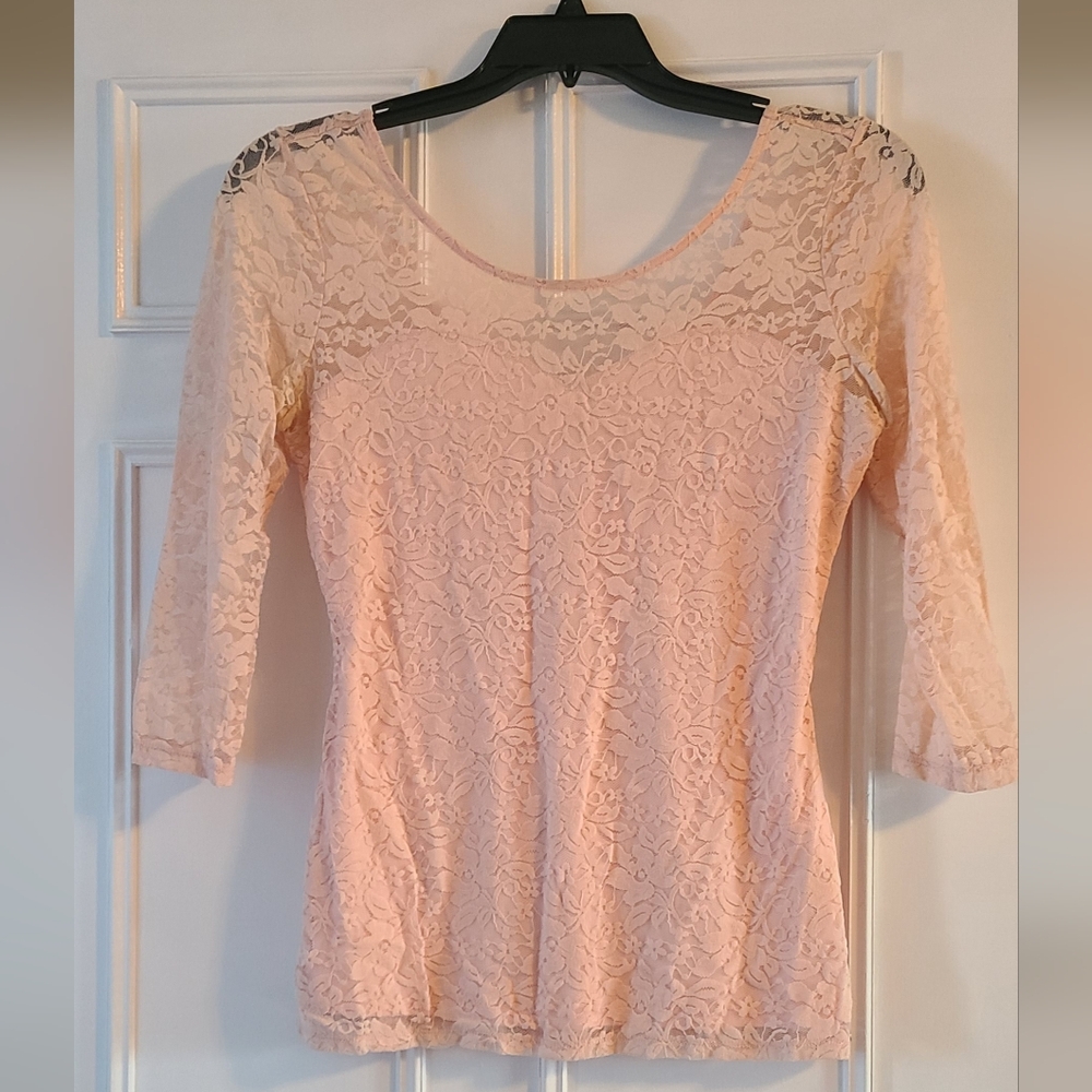 Guess Lace Women's Top - Pink